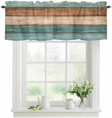 Rustic Farmhouse Valances Curtains by VandarllinHomeKitchenDecor