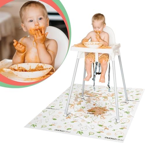 Minimono Baby Splat Mat for Under High Chair - Image 4