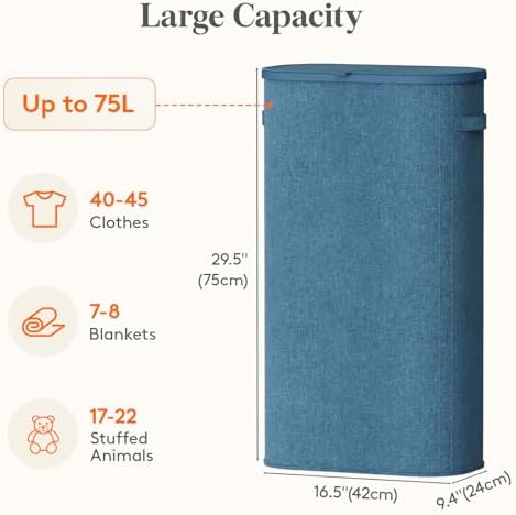 Lifewit Slim Laundry Basket - Image 3
