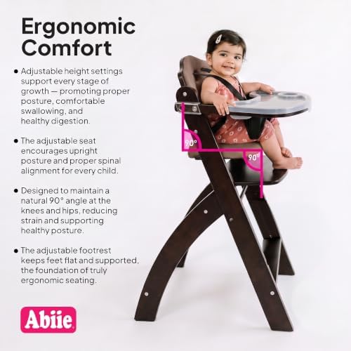 Abiie Beyond Junior Convertible Wooden High Chair - Image 5