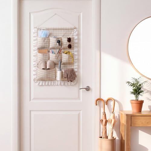 Amyhill Gingham Wall Hanging Organizer - Image 4