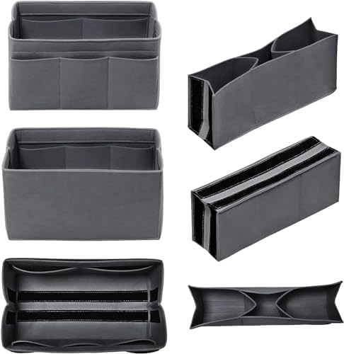 DailyPlus Purse Organizer Insert Felt Bag Organizer Handbag Organizer Insert - Image 3