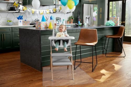 Graco Under High Chair Mat 50" Clear - Image 4