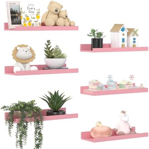 upsimples Floating Shelves for Wall Decor and Storage by upsimples