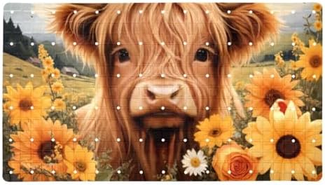 Non Slip Bathtub and Shower Mat 26.8x15.1 inch, Bath Mat by Anna+Cowper