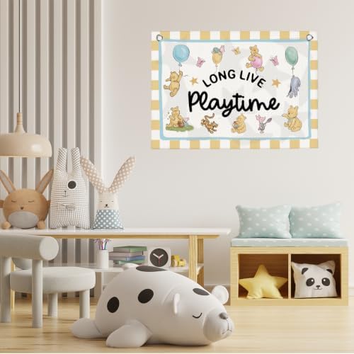 Long Live Playtime Banner Playroom Wall Decor - Image 6