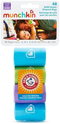 Munchkin® Arm & Hammer Diaper Bag Refills, 4 Pack, 48 Bags - Image 4