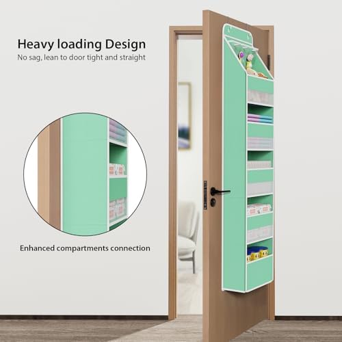 Univivi Fabric Over Door Hanging Organizer - Image 2