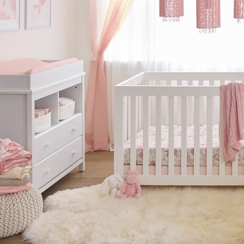 Butterblu Frankie Fitted Crib Sheet 100% Organic Cotton, Pretty Petals - Image 5