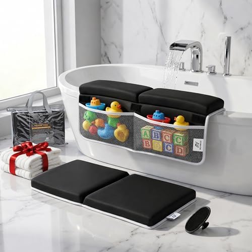 Comfortable Baby Bath Kneeler and Elbow Rest Pad Set — Kneeling Pad by Unknown