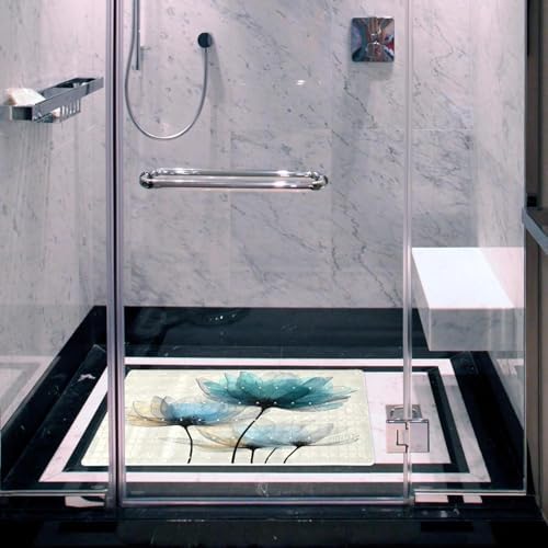 Non Slip Shower Mat Bathtub Mat 15.1x26.8 Inch, Quick Dry Bath Mat - Image 6