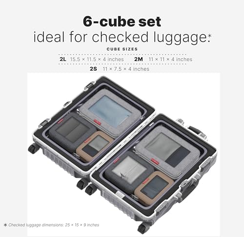 LeanTravel Premium Compression Packing Cubes - Image 2