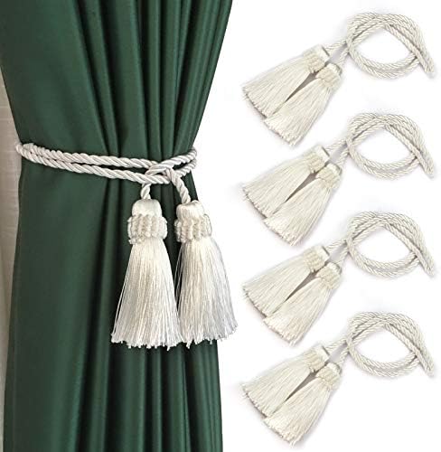 Curtain Tiebacks Handmade Curtain Holdbacks Rope by fenghuangwu
