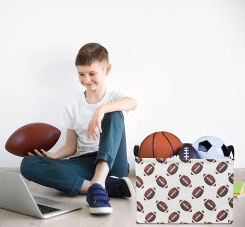 Rectangle Rugby Storage Basket - Image 3