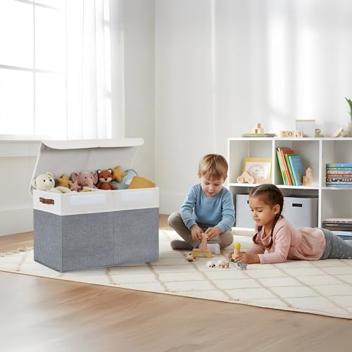 DECOMOMO Large Toy Storage Box, Toy Storage Bins - Image 2
