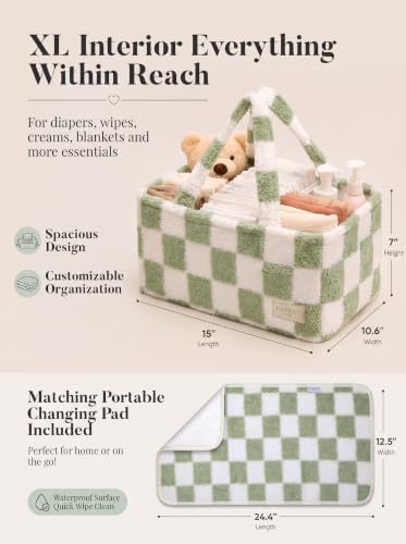 Baby Diaper Caddy Organizer - Image 5