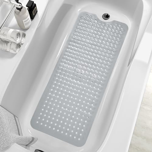 MOONFLY Shower and Bathtub Mat, 40x16 Inches by MOONFLY