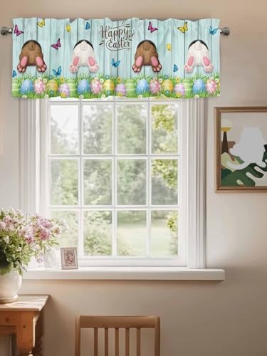 Vandarllin Spring Easter Kitchen Curtains Valances - Image 3
