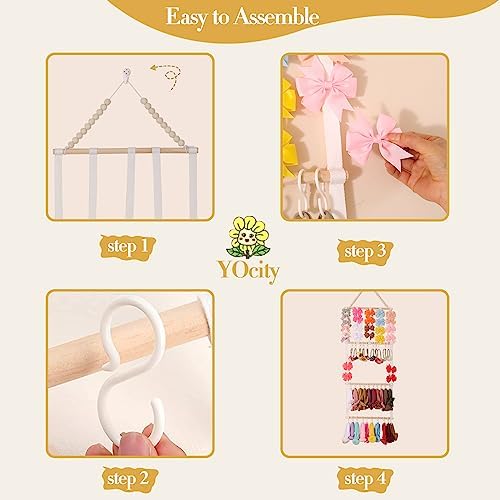 YOcity Headband Holder for Girls Hair Accessories Display - Image 4