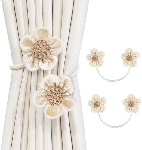 SRG Curtain Tiebacks for Curtains 2 Pack, Decorative Curtain Holdbacks for by SRG