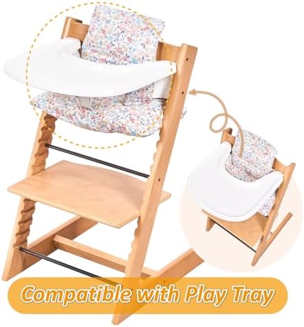 Extra Padded Soft Dining Chair Seat Cushion, Wateproof & Wipe Clean Cushion - Image 6