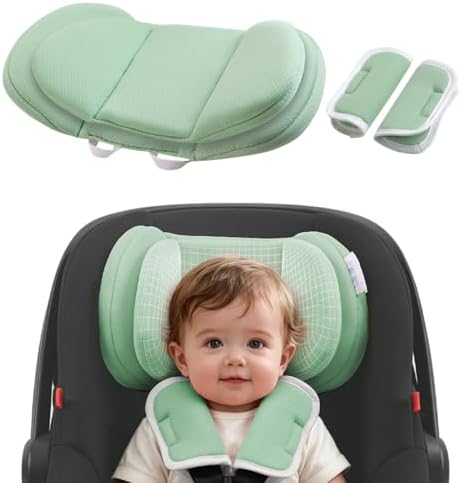 Infant Car Seat Head Support Pillow by Rsotone