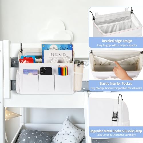 Loghot Bedside Caddy Organizer Bed Storage Bag - Image 6