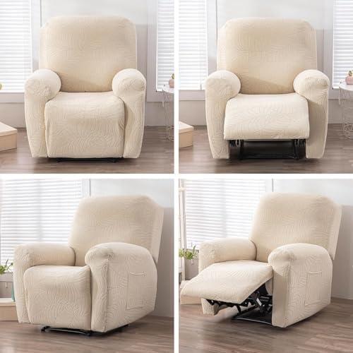 Recliner Chair Covers 4-Pieces Recliner Slipcovers Lazy Boy Chair Covers - Image 6