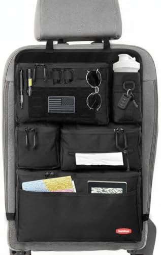 Tactical Car Seat Back Organizer by Vanlutone