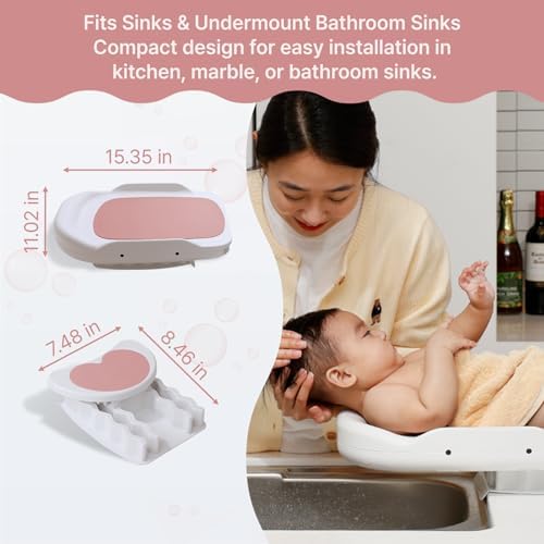 PPBB – Baby Bath Support for Sink & Undermount Bathroom Sink – Easy Hygiene - Image 4