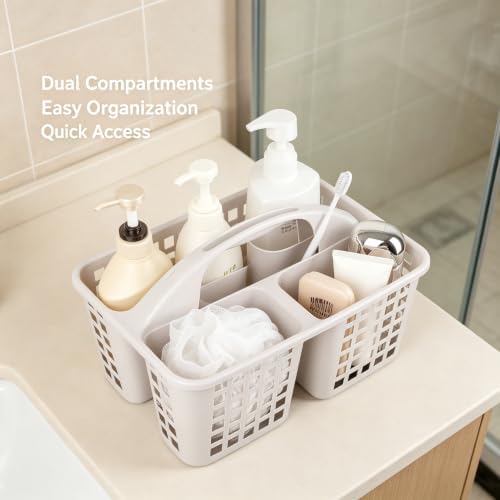 Portable Shower Caddy Basket Plastic Storage Basket - Image 3