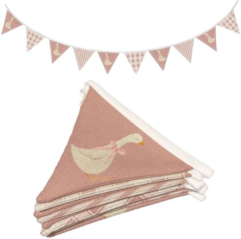 Goose Fabric Garland Banner, One Silly Goose Birthday Decor by Unknown