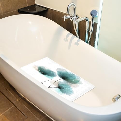 Shower Mat Bathtub Mat, 26.8x15.1 inch, Non-Slip Bath Mat - Image 5