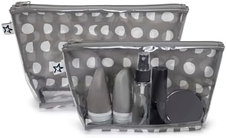 Tiny Twinkle Diaper Bag Organizing Pouches | 2 Pack Mess-Proof Travel Organizer by TinyTwinkle