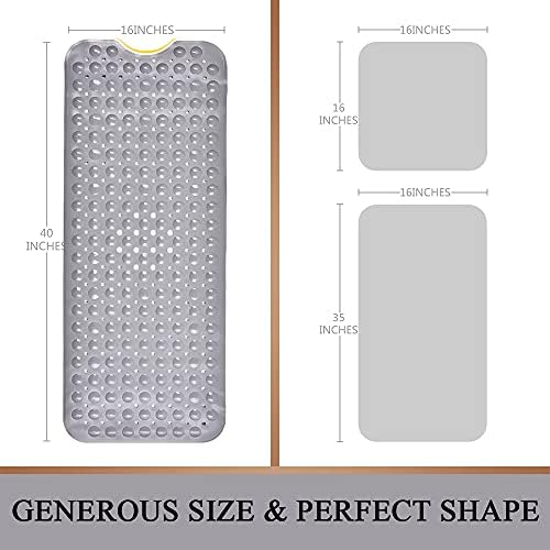 Sheepping Baby Bath Mat for Tub Non Slip Extra Long Cover Bathtub Mat - Image 3