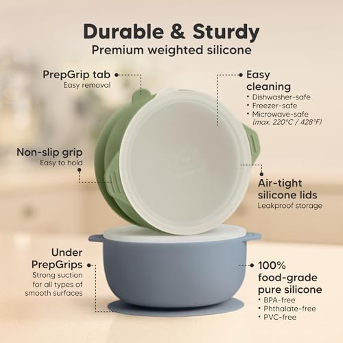 KeaBabies 2-Pack Baby Bowls - Image 2