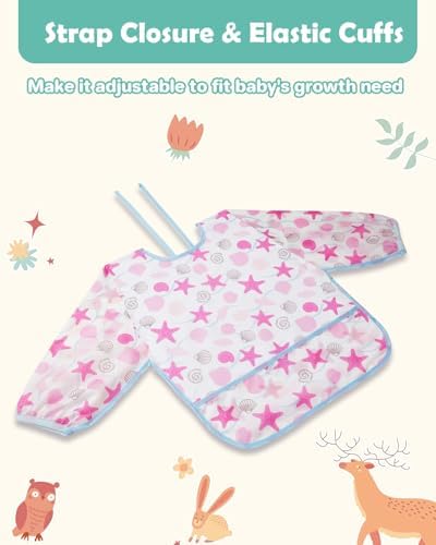 Lictin Long Sleeve Bibs 5 Pack - Image 5