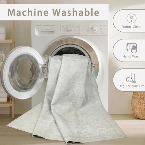 6x9 Washable Area Rugs for Living Room, Dining Room - Image 4