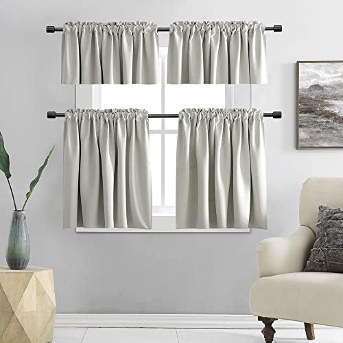 DONREN Light Gray Valance - Image 4