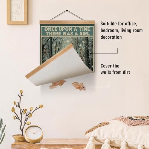 ZTGDA Cat Wall Art, Who Really Loved Cats Wall Decor, Linen Canvas Hanging - Image 3