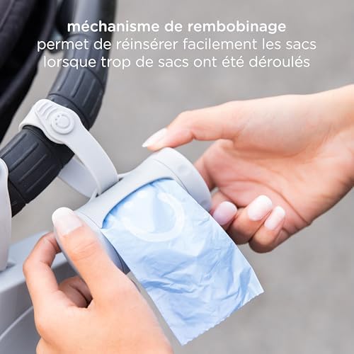 Ubbi Retractable Bag Dispenser for Diaper Bag - Image 2