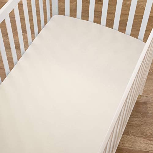 American Baby Company Cotton Fitted Crib Sheet 52x28" - Image 5