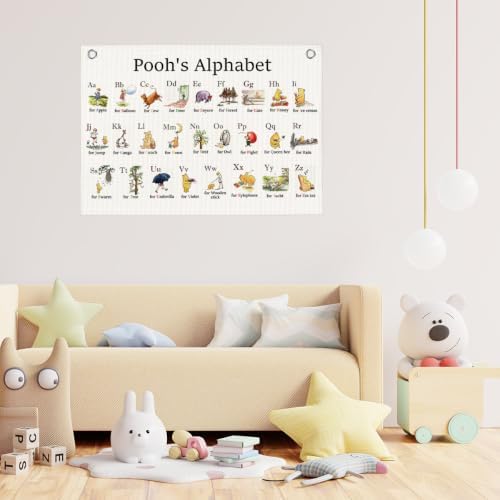 Alphabet Nursery Classroom Decor Play Room Decor Hanging Banner 30"x20" - Image 5