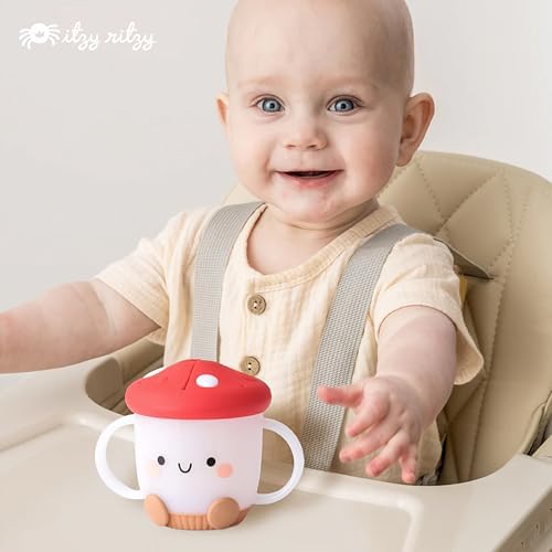 Itzy Ritzy Toddler Snack Cup, Spill-Proof w/Soft Silicone Lid - Image 7