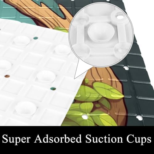 Non Slip Shower Mat Bathtub Mat 15.1x26.8 Inch, Quick Dry Bath Mat - Image 3