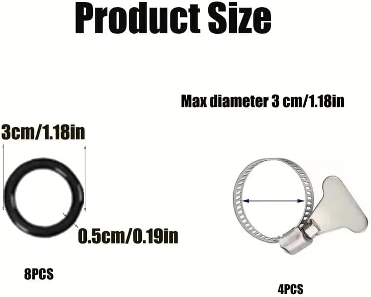 Highchair Foot Rest Accessories, 2 Set Universal Non-Slip Elastic Retainer - Image 4