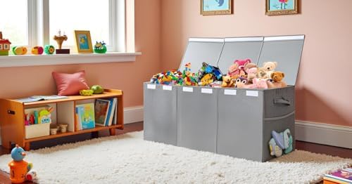 Kids Toy Box Chest with Lid - Image 5