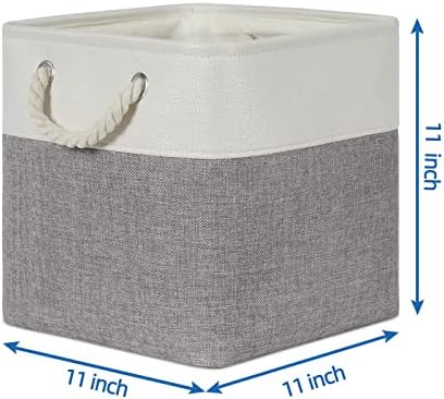 Temary Fabric Storage Baskets for Organizing, Collapsible Baskets - Image 3