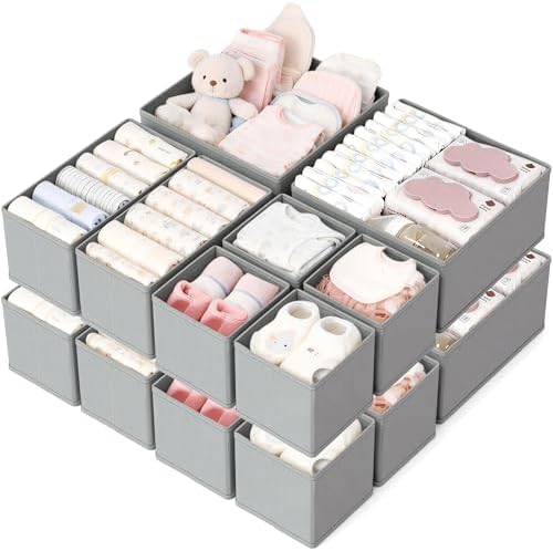 Drawer Organizer, 16 Pack Baby Dresser Organizer by Unknown