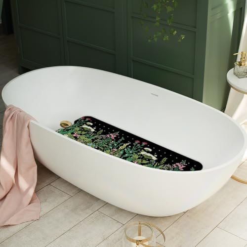 Non Slip Bathtub Mat, Flower Bath Mat - Image 7